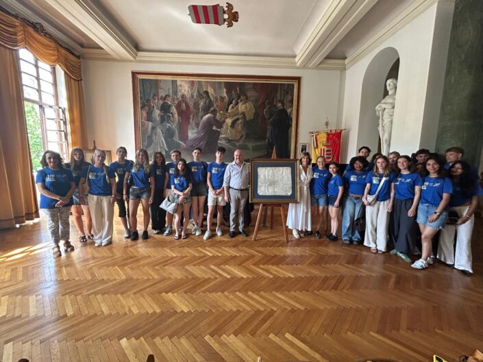 FOTO CON IL SINDACO